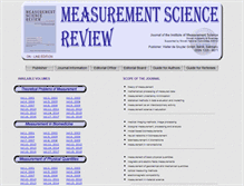 Tablet Screenshot of measurement.sk